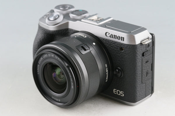 Canon EOS M6 Mark II + EF-M 15-45mm F/3.5-6.3 IS STM Lens + EF-M 55-200mm F/4.5-6.3 IS STM Lens #53043E1