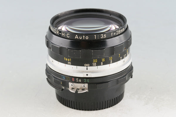 Nikon Nikkor-H.C Auto 28mm F/3.5 Ai Lens #53068H12#AU