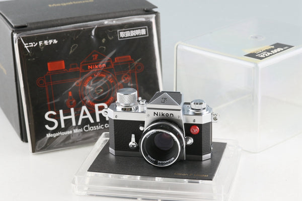 Sharan Nikon F Model Megahouse Mini Classic Camera Collection With Box #53106L8