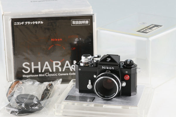 Sharan Nikon F Black Model Megahouse Mini Classic Camera Collection With Box #53107L8