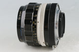 Nikon Nikkor-O Auto 35mm F/2 Non-Ai Lens #53118H13#AU