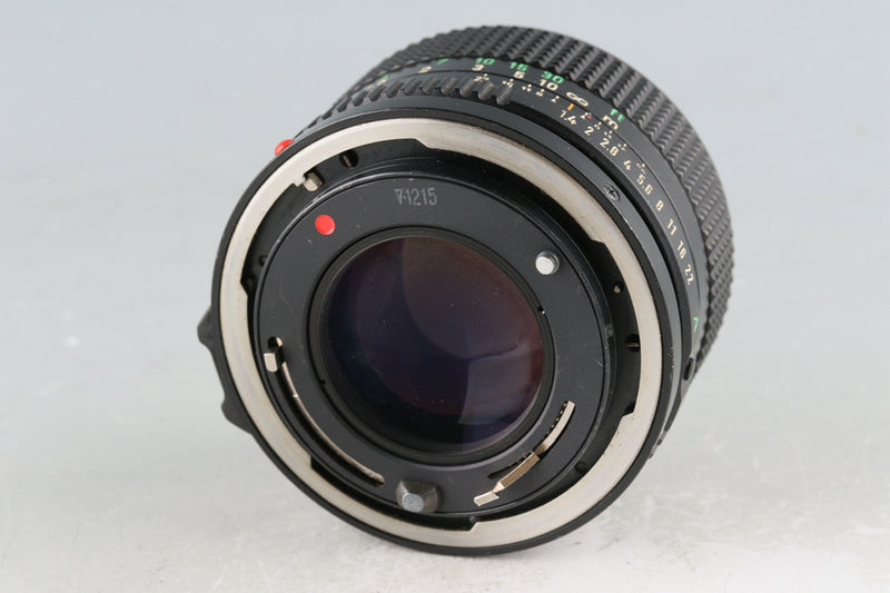 Canon FD 50mm F/1.4 Lens #53119H13#AU