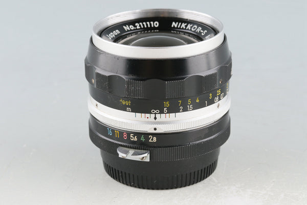 Nikon Nikkor-S Auto 35mm F/2.8 Non-Ai Lens #53120A4