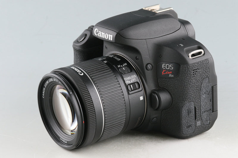 Canon EOS Kiss X9i + EF-S 18-55mm F/4-5.6 IS STM + EF-S 55-250mm F/4-5.6 IS STM Lens #53150G41