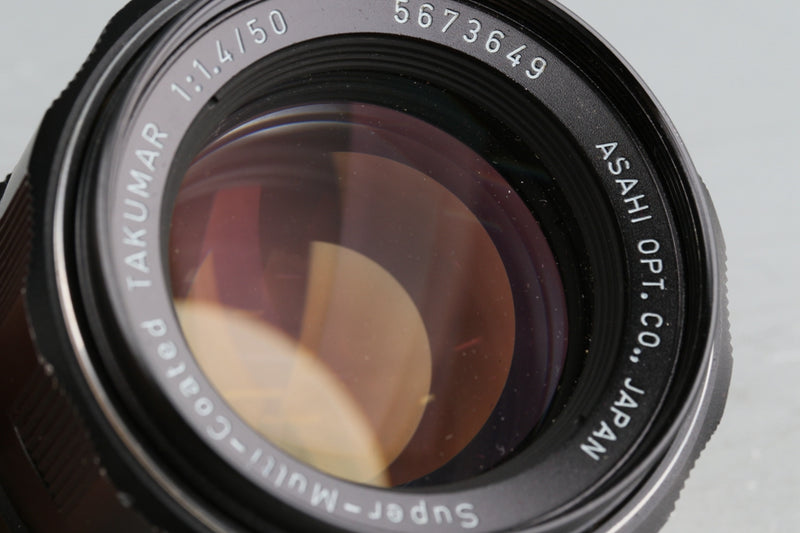 Asahi Pentax SMC Takumar 50mm F/1.4 Lens for M42 Mount #53162C3