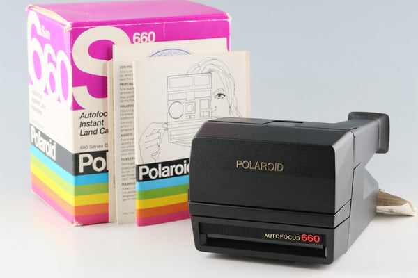 Polaroid Sun 660 AF Instant Film Camera With Box #53168L9
