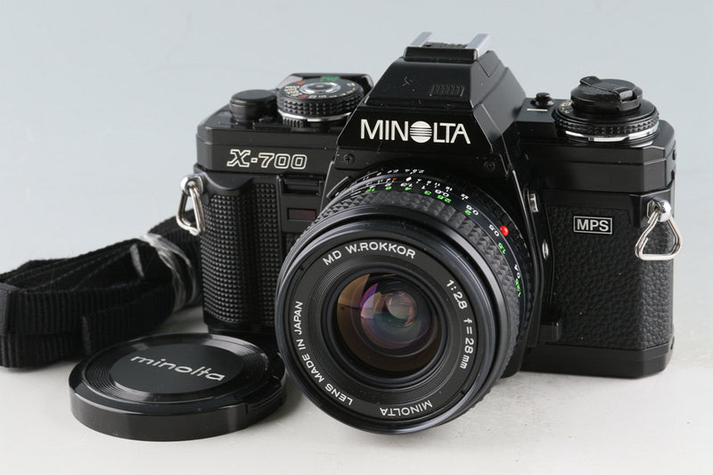 Minolta X-700 + MD W.Rokkor 28mm F/2.8 Lens #53170D8#AU