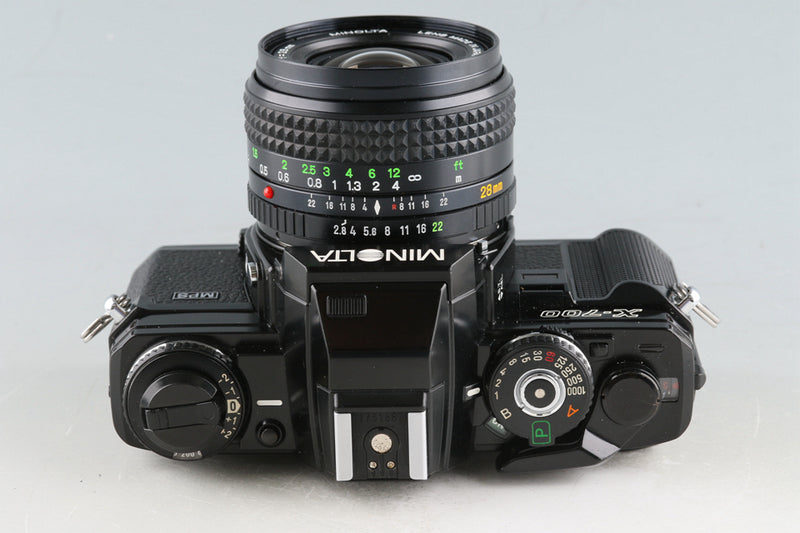 Minolta X-700 + MD W.Rokkor 28mm F/2.8 Lens #53170D8#AU – IROHAS SHOP