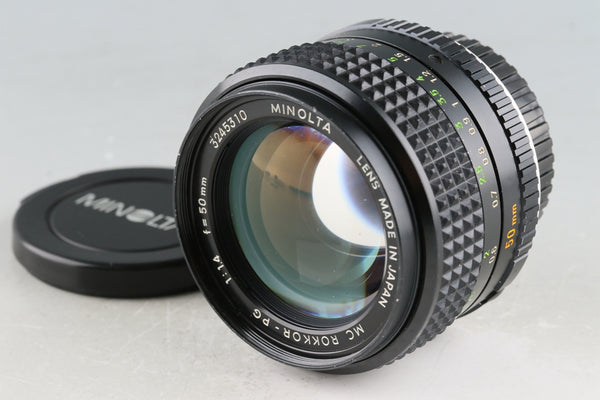 Minolta MC Rokkor-PG 50mm F/1.4 Lens for MD Mount #53177H11#AU