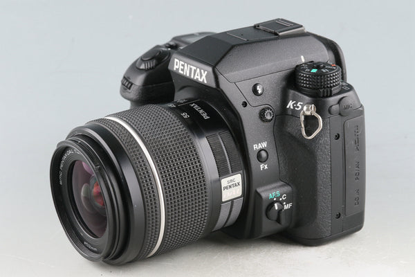 Pentax K-5 + SMC Pentax-DAL 18-55mm F/3.5-5.6 AL WR Lens *Shutter Count:2592 #53193E1