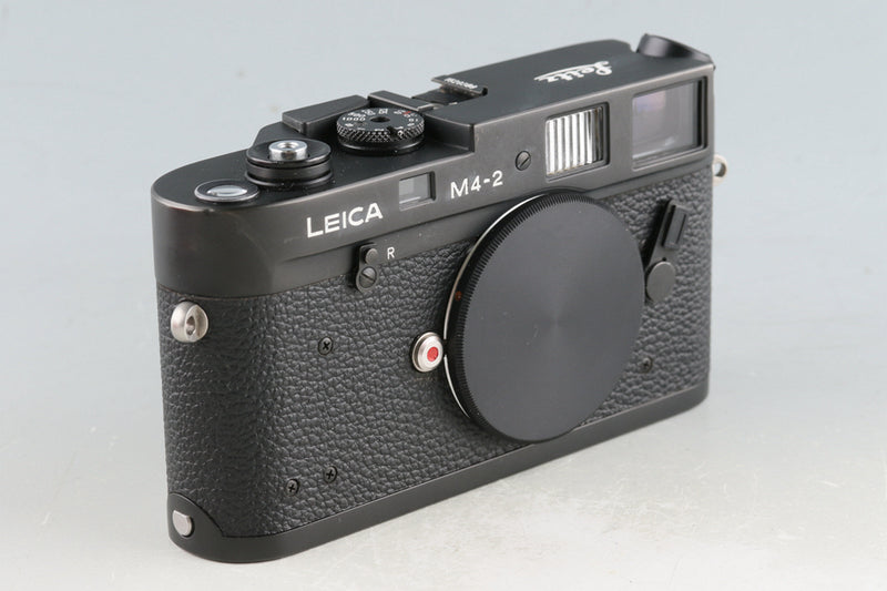 Leica Leitz M4-2 Black 35mm Rangefinder Film Camera With Box #53199L1