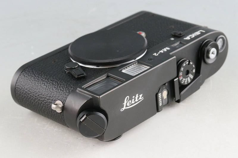 Leica Leitz M4-2 Black 35mm Rangefinder Film Camera With Box #53199L1