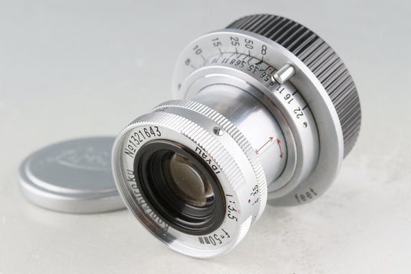 Konica Konishiroku Hexar 50mm F/3.5 Lens for Leica L39 #53220C2