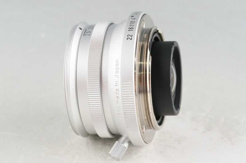 Voigtlander Color-Skopar 35mm F/2.5 MC Lens for L39 #53234C2