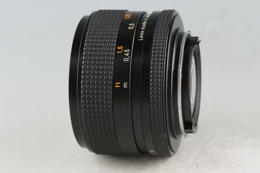 Contax Carl Zeiss Planar T* 50mm F/1.4 AEJ Lens for CY Mount