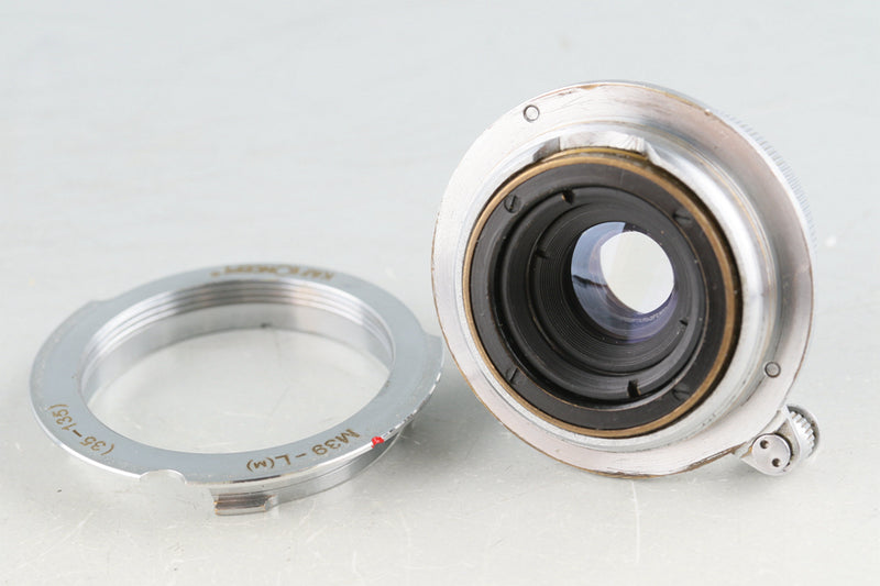 Leica Leitz Summaron 35mm F/3.5 Lens for Leica L39 + M Mount Adapter #53279T