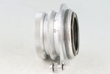 Leica Leitz Summaron 35mm F/3.5 Lens for Leica L39 + M Mount Adapter #53279T