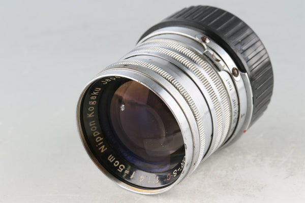 Nikon Nikkor-S.C 50mm F/1.4 Lens for Leica L39 + M Mount Adapter #53284A3