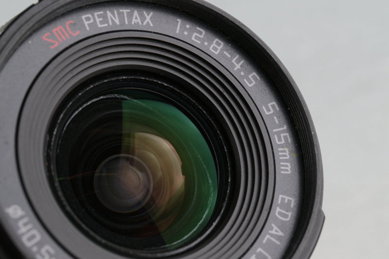 Pentax Q + SMC Pentax 5-15mm F/2.8-4.5 ED AL Lens + 8.5mm F/1.9 AL Lens #53419G32