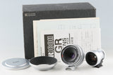 Ricoh GR 28mm F/2.8 Lens for Leica L39 + View Finder With Box #53431L8