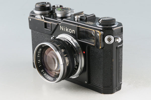 Nikon S3 Olympic Black Paint + Nikkor-S 50mm F/1.4 Lens #53434D1