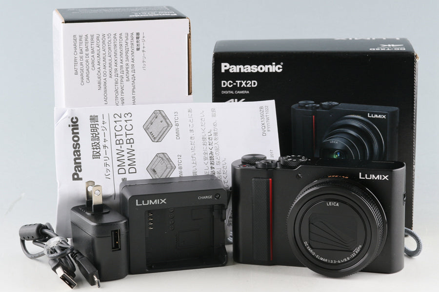 Panasonic Lumix DC-TX2D Digital Camera With Box #53436L9