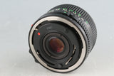 Canon FD 28mm F/2.8 Lens #53443H11