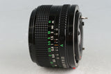 Canon FD 28mm F/2.8 Lens #53443H11