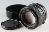 Canon FD 50mm F/1.4 Lens #53447H11