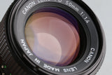 Canon FD 50mm F/1.4 Lens #53447H11