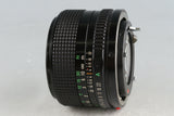 Canon FD 50mm F/1.4 Lens #53447H11