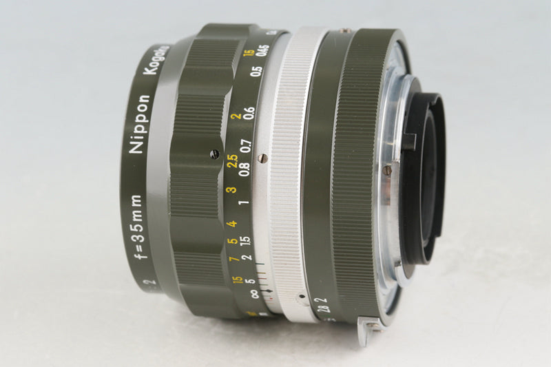 Nikon Nikkor-O Auto 35mm F/2 Non-Ai Lens #53548A3