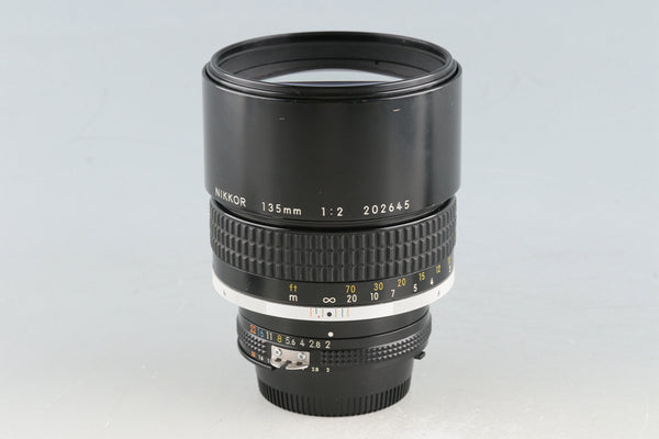 Nikon Nikkor 135mm F/2 Ais Lens #53573A6