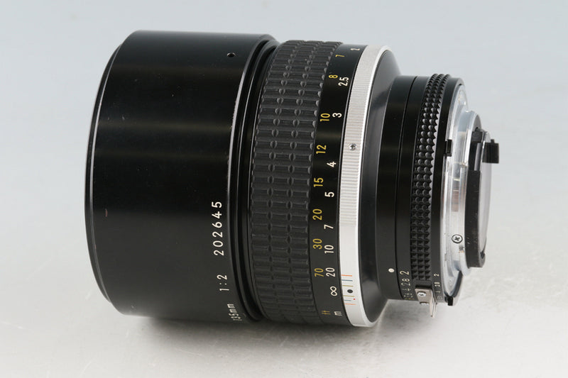 Nikon Nikkor 135mm F/2 Ais Lens #53573A6