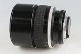 Nikon Nikkor 135mm F/2 Ais Lens #53573A6