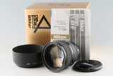 Nikon AF Nikkor 85mm F/1.4 D Lens With Box #53580L4