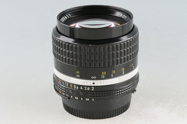 Nikon Nikkor 85mm F/2 Ais Lens #53584A5