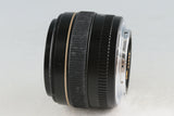 Canon EF 50mm F/1.4 Lens #53585F4