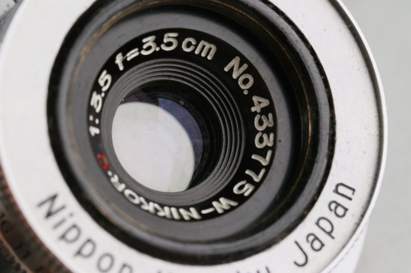 Nikon W-NIKKOR・C 35mm F/3.5 Lens for Leica L39 #53613C1