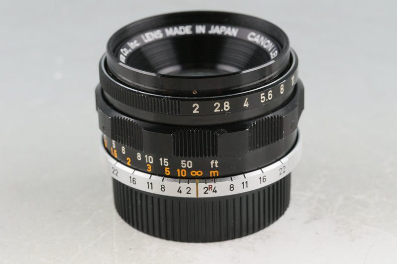 Canon 35mm F/2 Lens for Leica L39 #53616C2