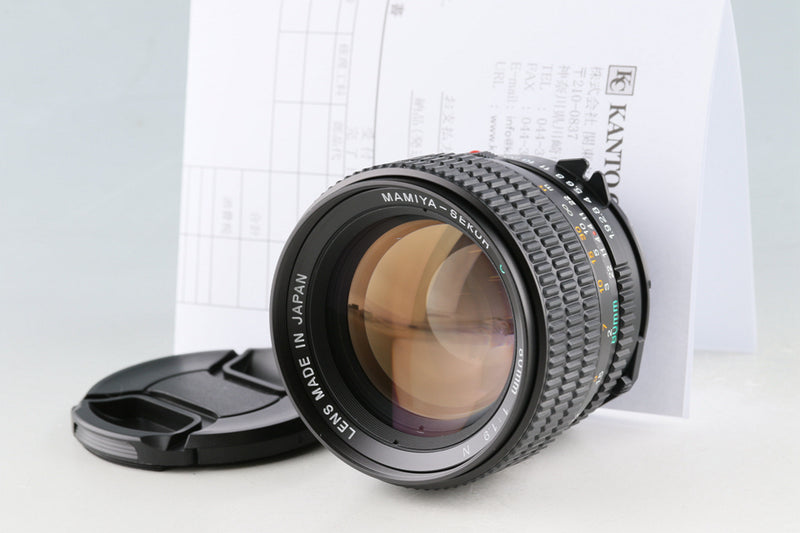 Mamiya-Sekor C 80mm F/1.9 N Lens for Mamiya 645 CLA By Kanto Camera #53661F4