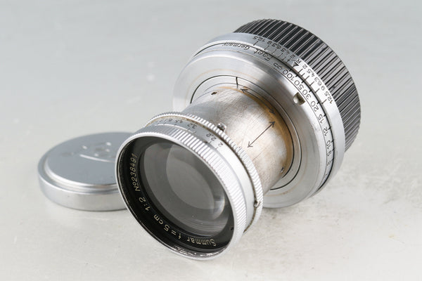 Leica Leitz Summar 50mm F/2 Lens for Leica L39 #53670T