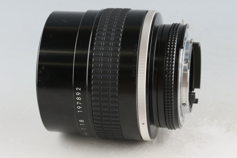 Nikon Nikkor 105mm F/1.8 Ais Lens #53695A6