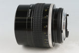 Nikon Nikkor 105mm F/1.8 Ais Lens #53695A6