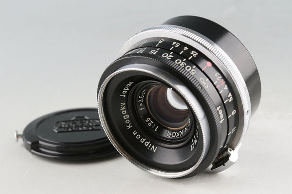 Nikon W-Nikkor 35mm F/2.5 Lens for Nikon S #53700A3