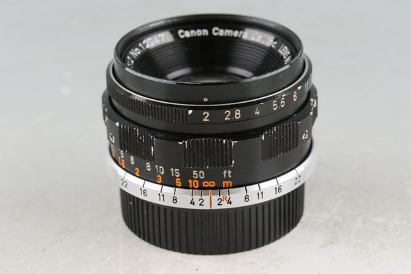 Canon 35mm F/2 Lens for Leica L39 #53738C1