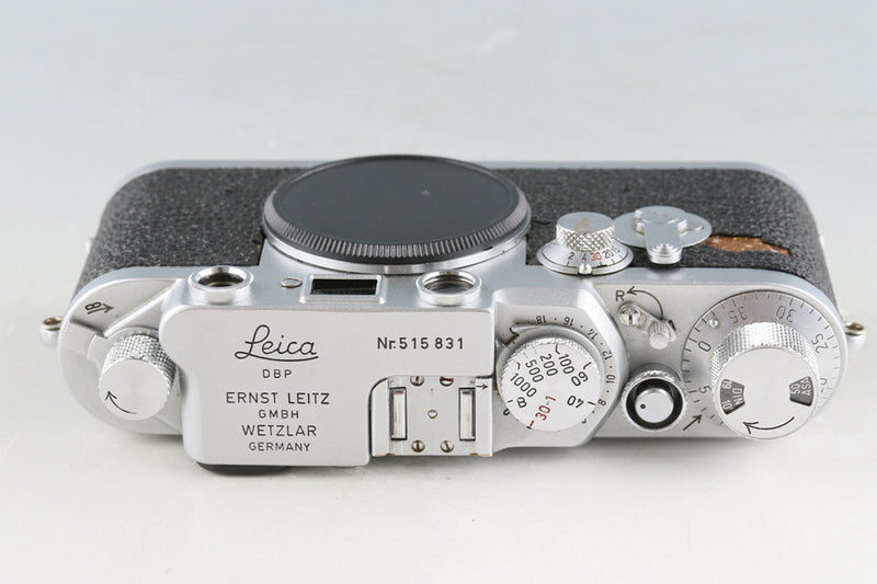 Leica IIIf 35mm Rangefinder Film Camera #53765D2