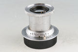 Leica Leitz Elmar 50mm F/3.5 Lens for Leica L39 #53766T