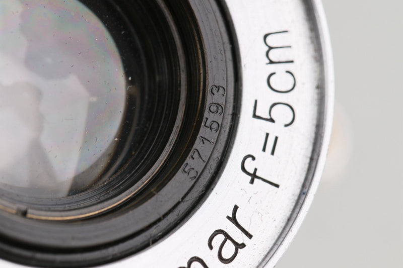 Leica Leitz Elmar 50mm F/3.5 Lens for Leica L39 #53766T