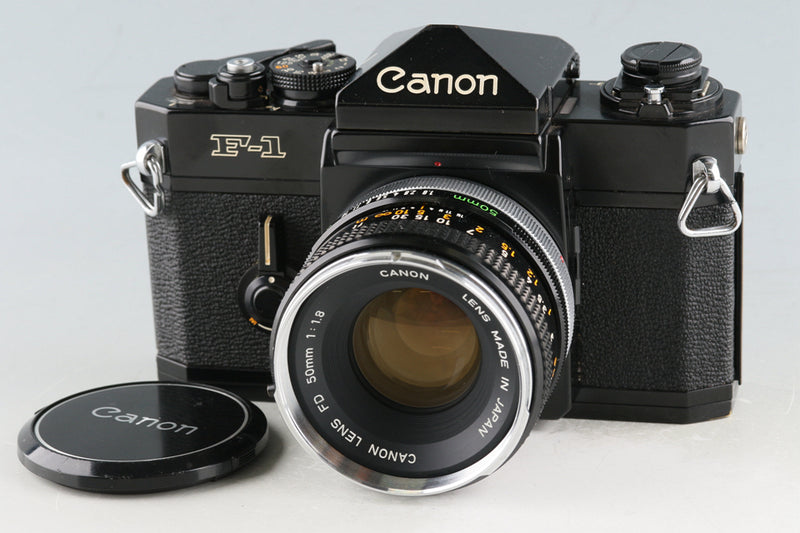 Canon F-1 + FD 50mm F/1.8 Lens #53767D6